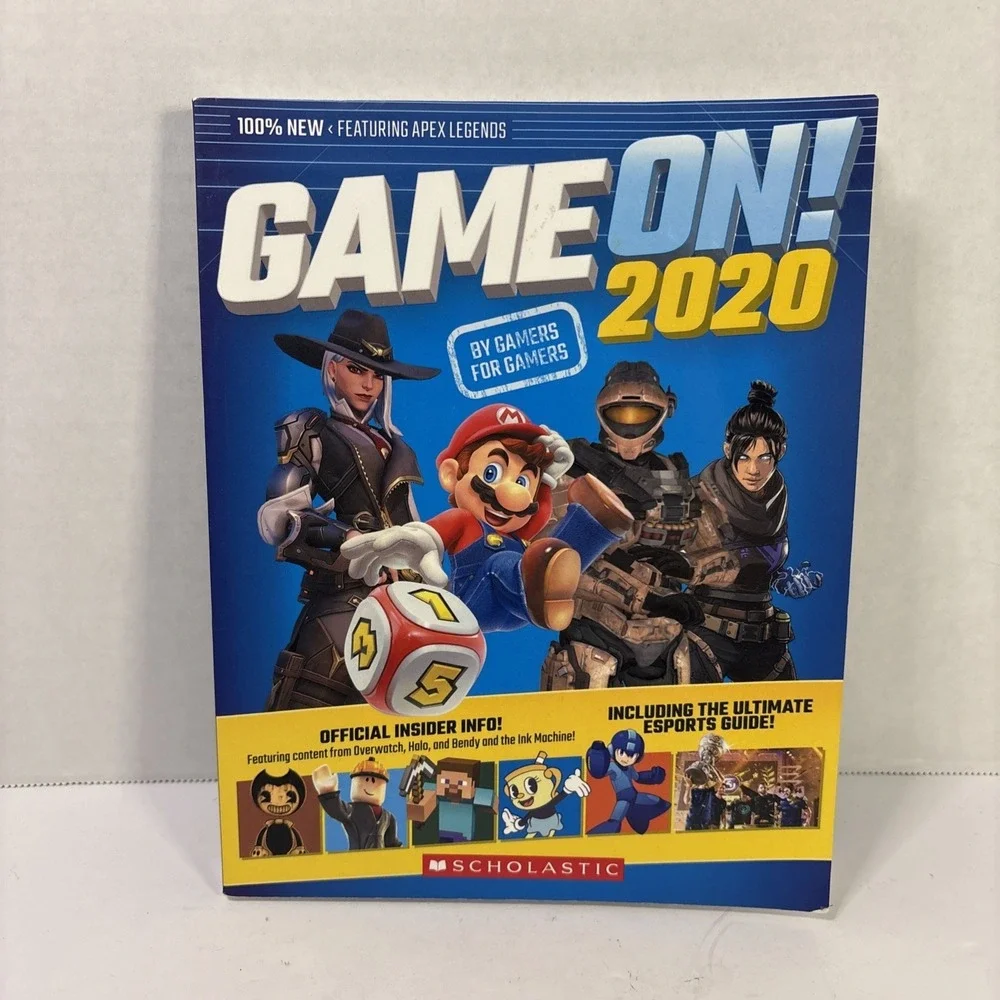 Scholastic Game On! 2020 Ultimate Guide to Gaming Apex Legends Minecraft Cuphead